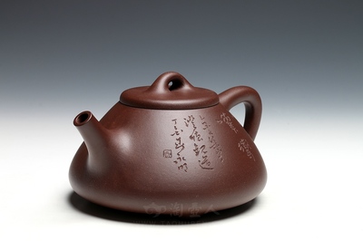 子冶石瓢紫砂壺 工藝與藝術(shù)的完美結(jié)合